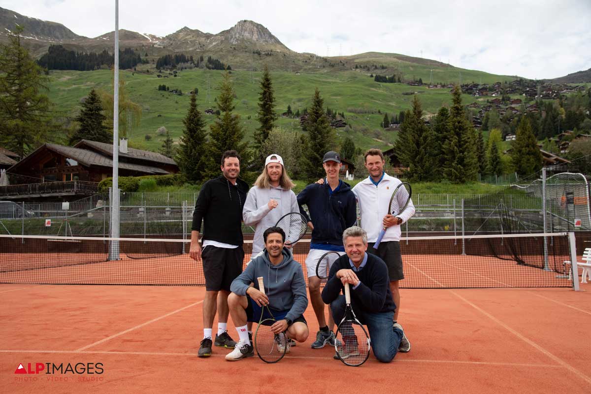 La team interclubs de tennis Châble-Verbier